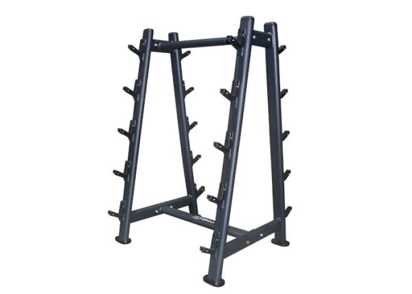 Black Color Home Gym Equipment Ten Pcs Barbell Rack And Bench
