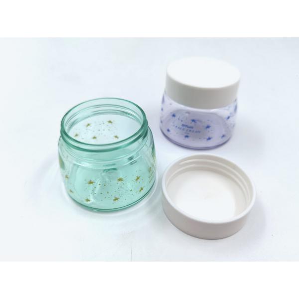 250ml 50ml Scrub Cream Plastic Container With Disc Cap Narrow Shoulder Jar