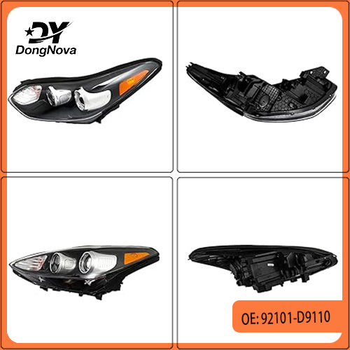 92101-D9110 92102-D9110 Phare de voiture, lampe de phare automatique pour Kia Sportage 2017-2019