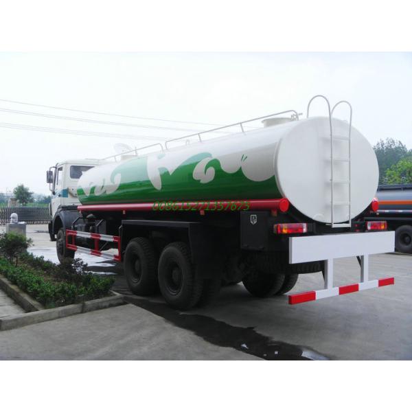 Beiben AWD off road Steel  Water Tanker Truck 6x6 With Water  Pump Bowser  For Transport Clean Drinking Water 16-18cbm