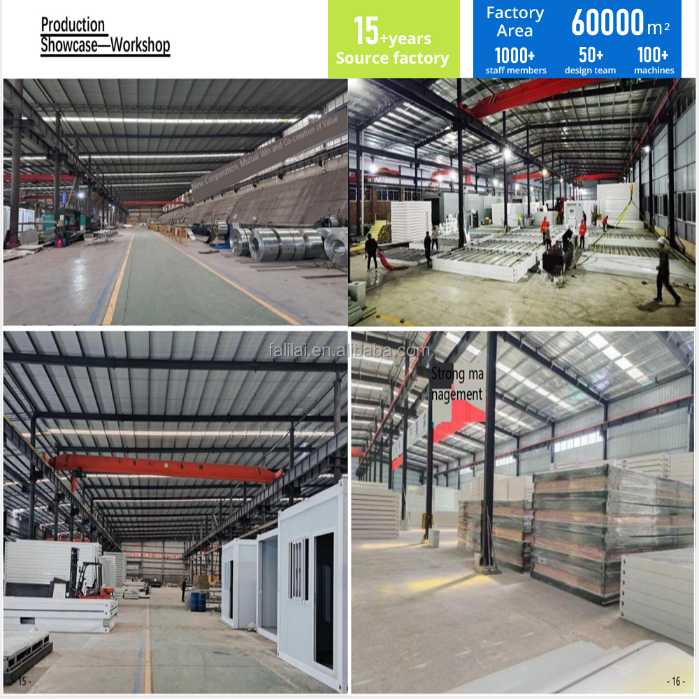 High Quality Easy Assembly 20ft Folding Container House Modular Container Unit Portable Site Office Prefab Dormitory Bathroom