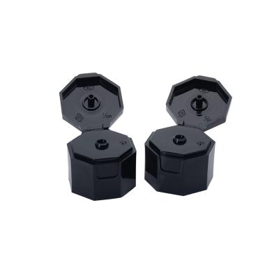 New Arrivals 24 MM Flip Cap Cosmetic Flip Top Plastic Bottle Caps