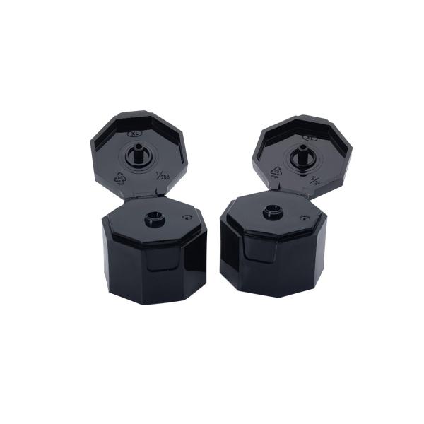 New Arrivals 24 MM Flip Cap Cosmetic Flip Top Plastic Bottle Caps