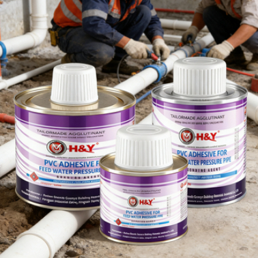 500ml Pipe Connection Pipes And Fittings Regular PVC Cement Rubber With Mastic Adhesive