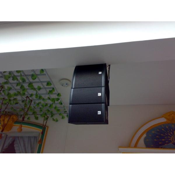 Auditorium Hall Active Line Array System , Sound System Speaker Box For Live Events