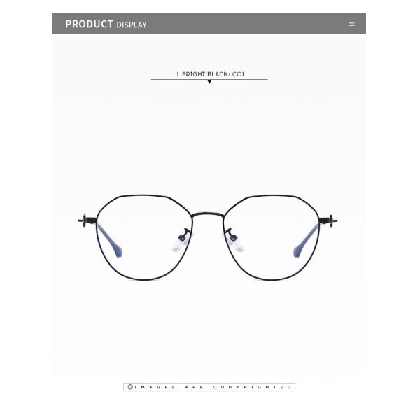 Eyeglasses анти- голубых светлых стекел металла ацетата оптически обрамляют объектив ПК