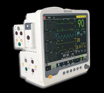 ICU branchent en avance portative ECG du moniteur patient 3/5 pour l'hôpital