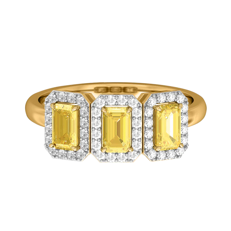 Yellow Sapphire Raw Material Lab-Created  for Jewelry Manufacturing