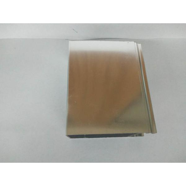 Frosted Fabric Aluminum Window Profiles / Aluminum Glass Door Frame