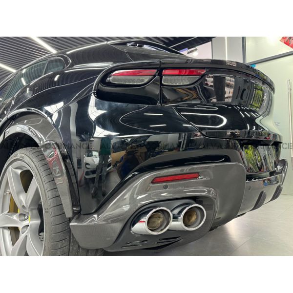 First Generation PUROSANGUE SUV 22.10 Dry Carbon Fiber Body Kit Front Lip Side Skirts Rear Diffuser Body Accessories