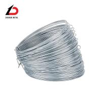 Cables de acero galvanizado sumergido en caliente 9 10 12 14 16 18 Gauge Cables de unión de hierro electro galvanizados
