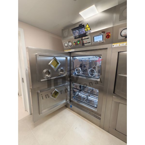 Lead Equivalent Customized Design Nuclear Radiation Hot Cell Negetive Pressure Ventilation System For Safe Radiation Containment