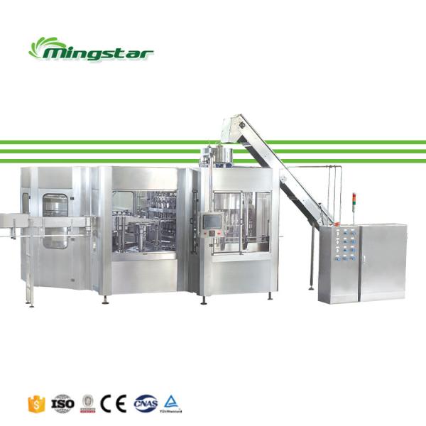 High Speed Full Automatic Three in One Carbonated Beverage Filling Machine With High Quality