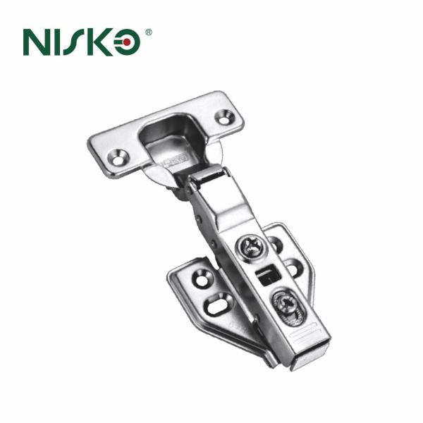AF-04 Bisagra de puerta oculta de metal con clip y cierre suave