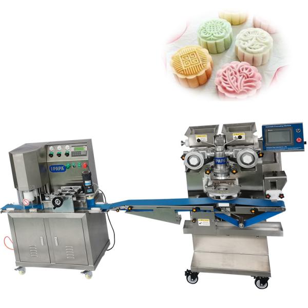 Stainless Steel Mooncake Making Machine Maamoul Encrusting Line 304 Auto