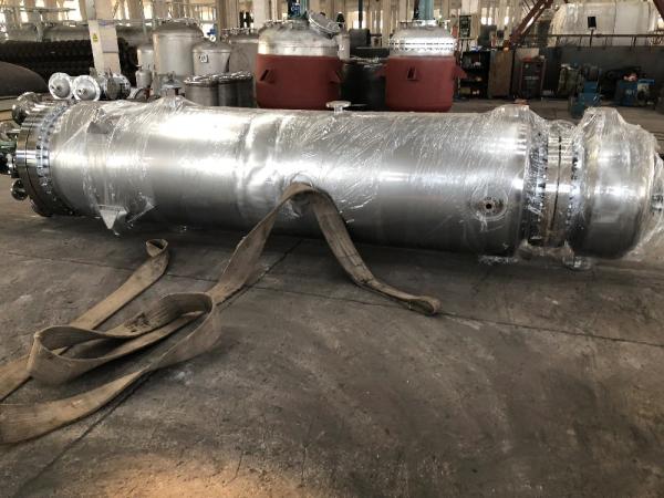 Stainless Steel Scraper Falling Film Evaporator / Electric Heat Exchanger