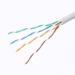 4 paires de Cat5e Lan Cable ont adapté environnement aux besoins du client de