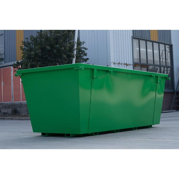 Custom Metal Skip Bin 3 - 8 Cubic Metre Skip Bin Industrial Waste Garbage Bin