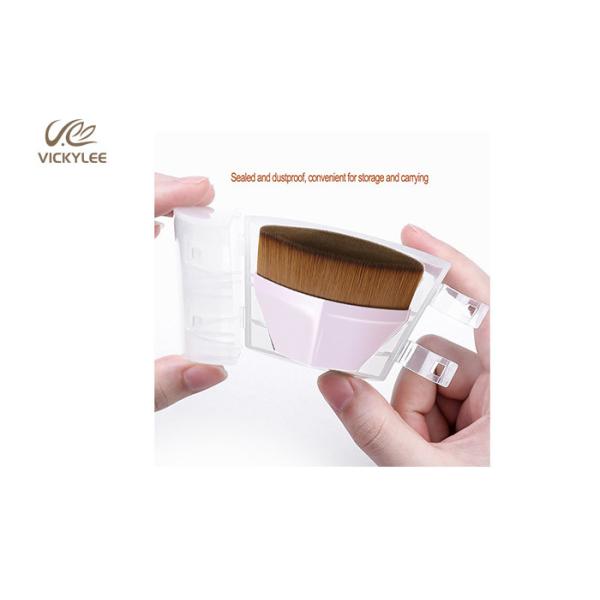 Dense Hair 1.8 Inch Facial Makeup Brushes for Liquid