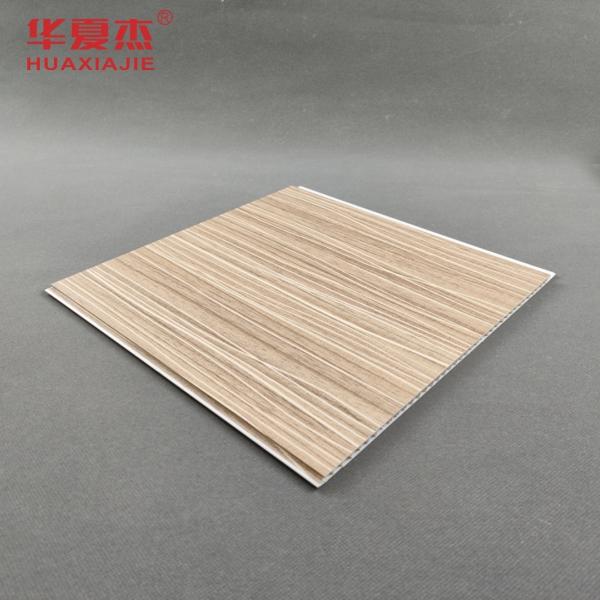 Wall Decoration Wood Grains PVC Panels First Choice For Moisture-Proof Home Decoration