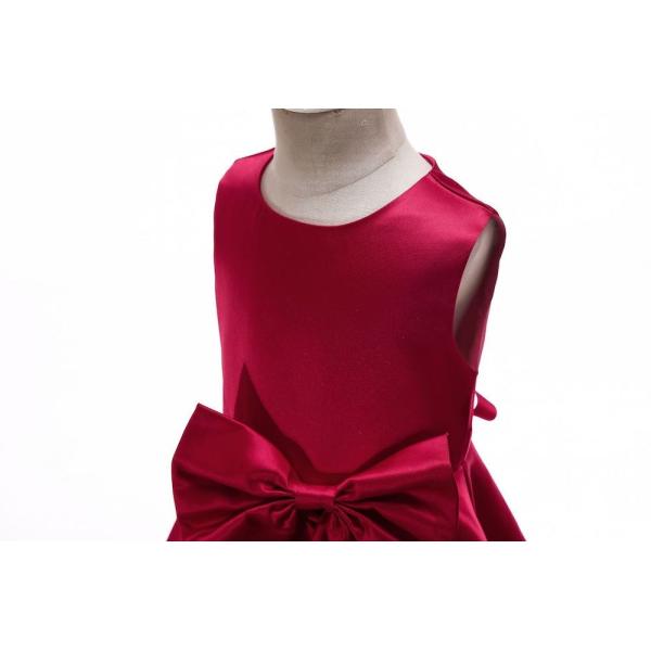 Wine Red/Pink Floor Length Girl Dress e Girl Girls Unicorn Niños Roupas Infantis Menina Elsa Vampirina Jurken Dress Niña