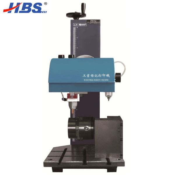 Desktop Electric DOT Peen Marking Machine For Flange Steel Pipes Tubes Metal Bellows Marking Machine
