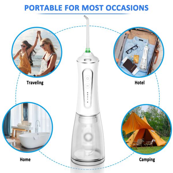 Eco-friendly Bamboo Charcoal Corn Silk Dental Flosser Mint Flavored Biodegradable Oral Hygiene Refillable Tooth Floss