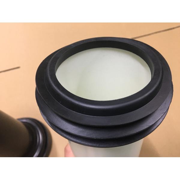 Wall Mounted Toilet Straight Pan Connector With Black And White Optional