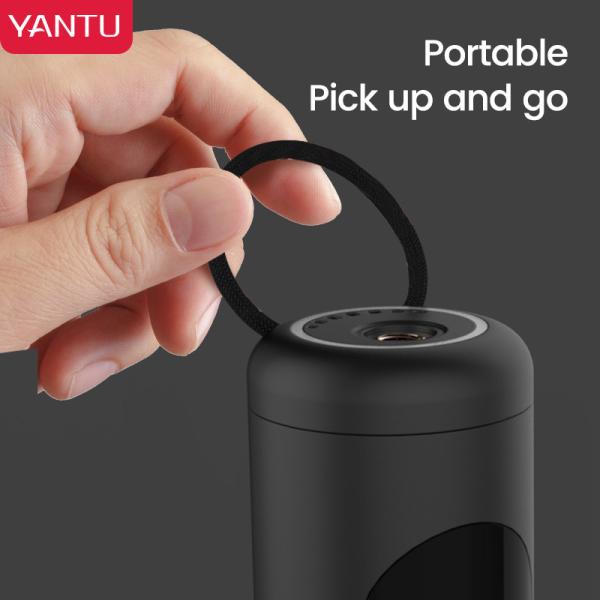YANTU A23 Portable Wireless Rechargeable Tire Inflator Emergency Light and Noise ≤80dB