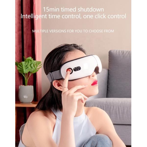 60min Usage Duration Rechargeable Vibration Thermal Eye Massage for Sleep Improvement