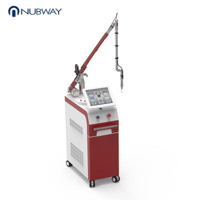 Nubway hottest sale 1064nm 532nm Hot selling q switch laser long pulse nd yag for pigment removal