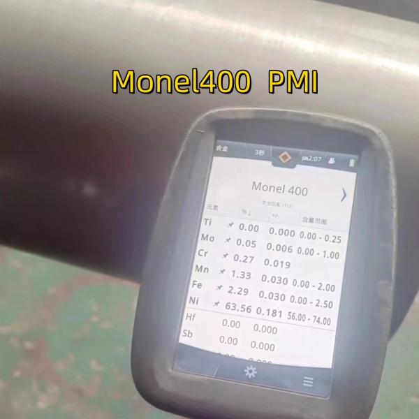 ASTM ASME B164 / SB865 Monel 400 Round Bar Uns N04400 W.Nr.2.4360 NiCu30Fe Медно-никелевая сплав с PMI