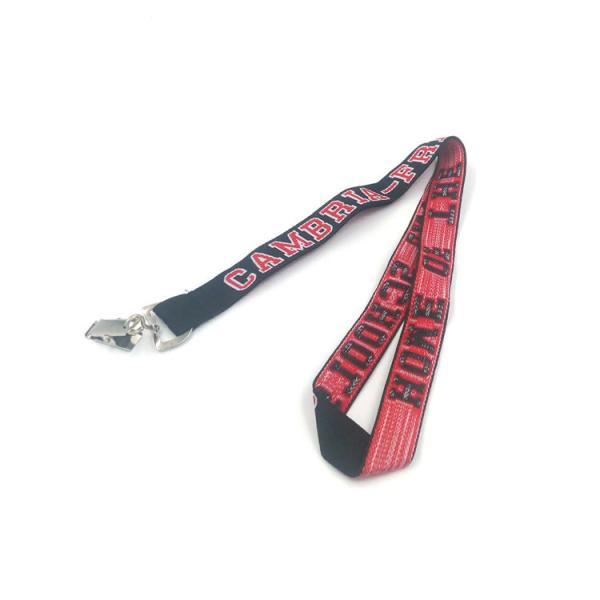 Eco - Friendly Id Card Holder Neck Strap Colorful Logo Mixed Color Lanyard