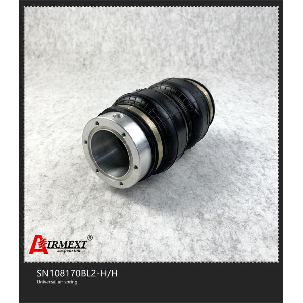 Double Convoluted Rubber Air Spring Airbag Shock Absorber SN108170BL2-H/H