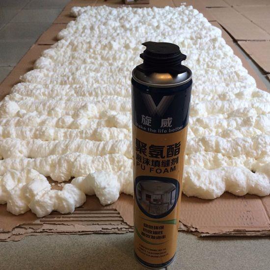 Moisture Curing Pu Foam Glue / Polyurethane Spray Adhesive Water Resistance