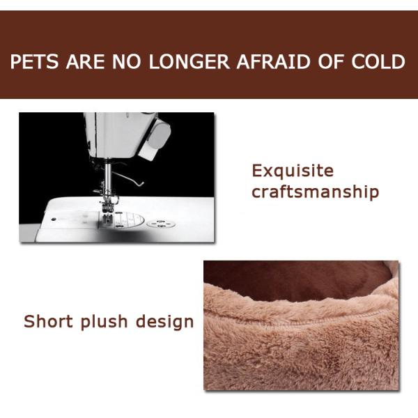 Plush Warm Soft Plush Bear Paw Shape Pink Grey Coffee Pet Bed Cushion Sofa