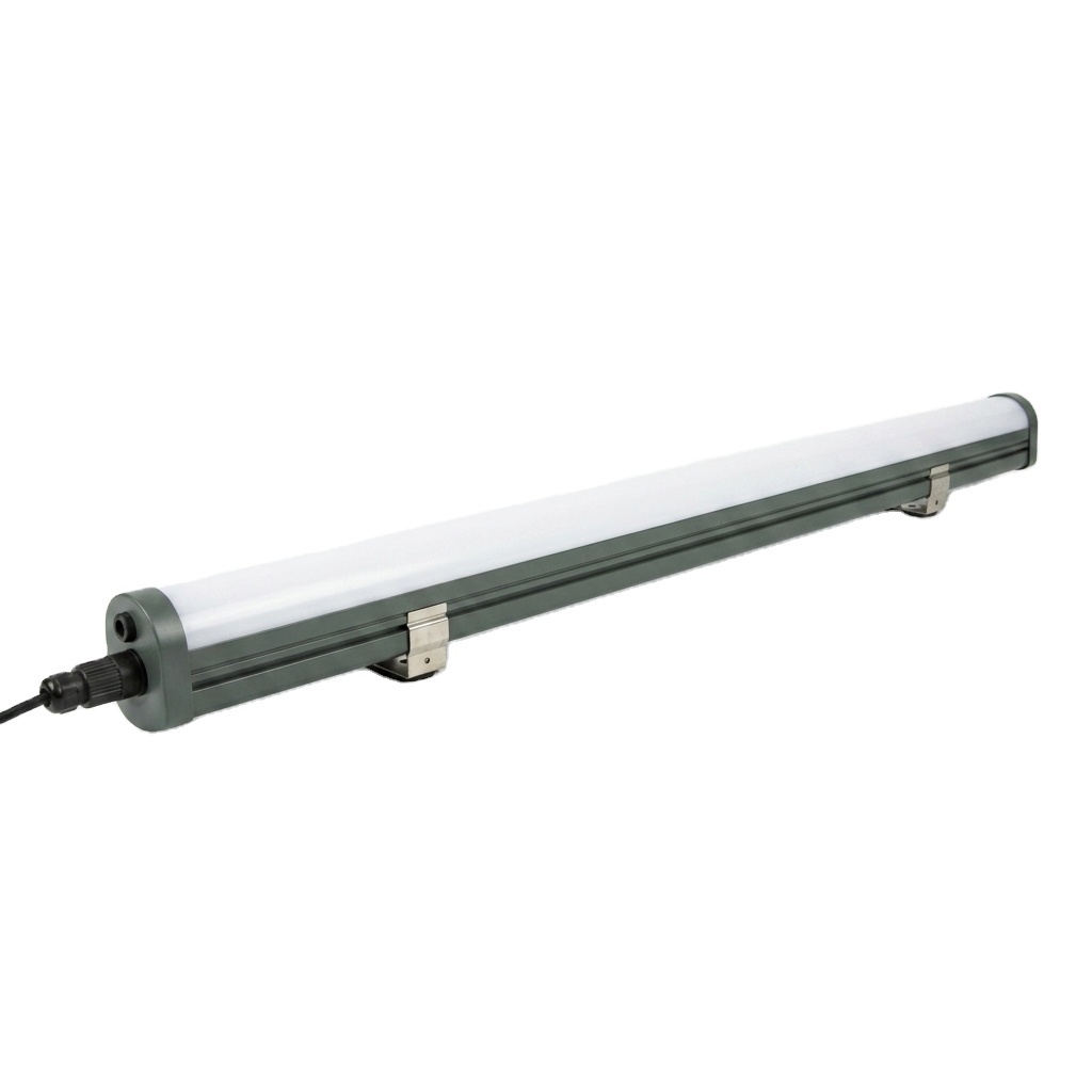 Super Bright LED Tri Proof Light IP65 Waterproof LED Tube Light Fixture For Clean Room