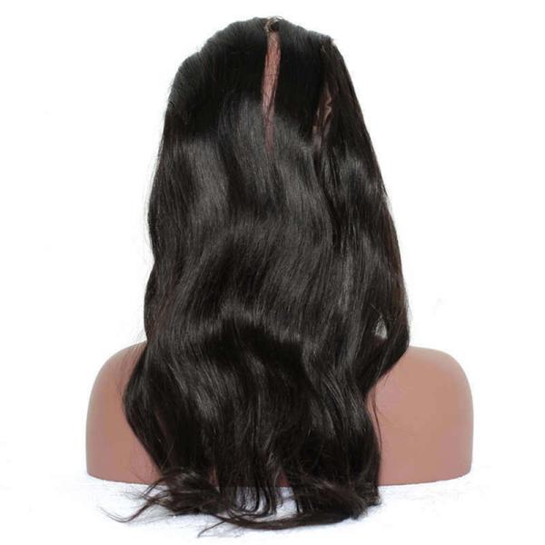 110g -150g 100% Brazilian Virgin Hair 360 Lace Frontal No Shedding