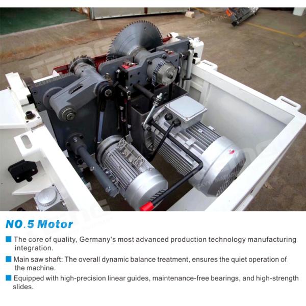 Multilayer Structure Woodworking Precision Table Saw for 3200mm Max. Length Workpieces