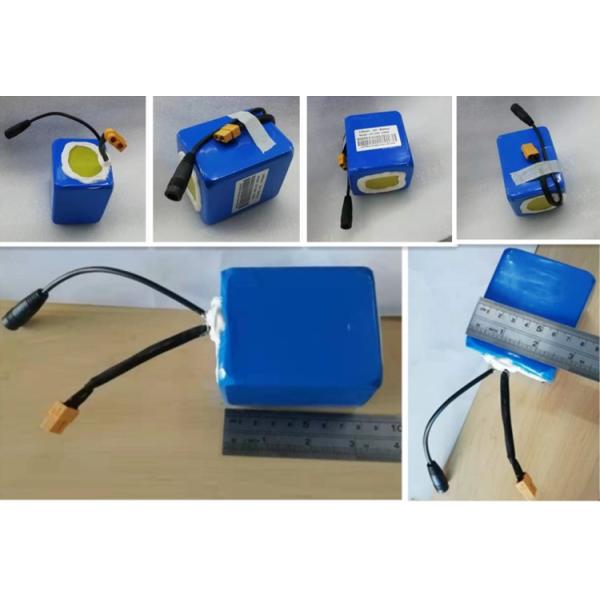 12 вольт 10ah литий батарейный пакет 18650 3 ячейки в серии с разрядной розеткой XT60