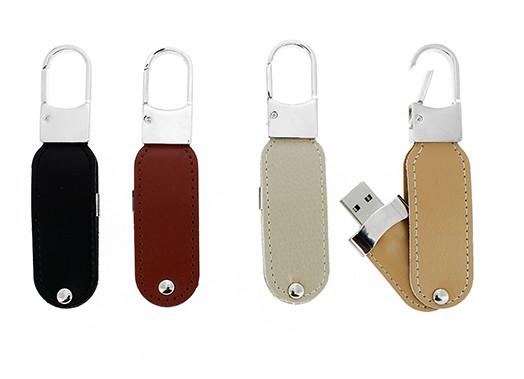 4gb swivel leather cle usb drive