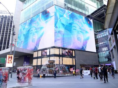 ODM Outdoor LED Display Screen Panel IP65 With 4mm Pixel Pitch
