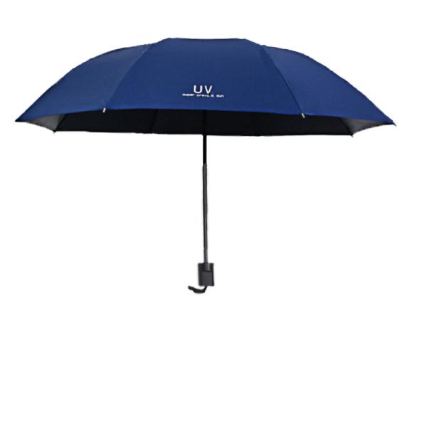 Steel Frame Anti-UV Manual Umbrella for Women Triple Protection from Sun and Rain