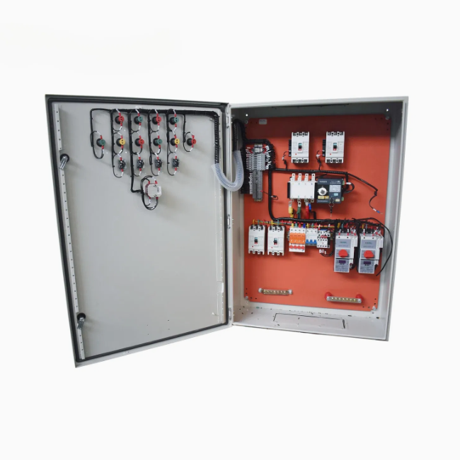 Stainless Steel Shell Precision Distribution Cabinet with Tempered Glass Door and 19 Inch Size for Data Centers
