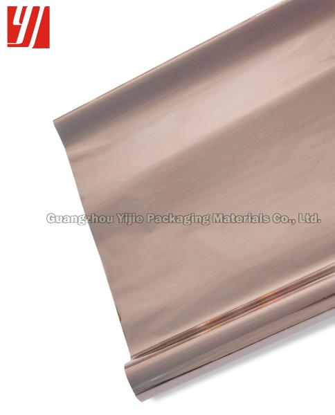 12 Micron Copper Stamping Foil For Furniture Drinks Industry Coding Barcodes