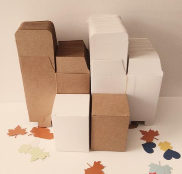 Cute Christmas Paper Gift Boxes / Xmas Food Packaging Box Custom Logo