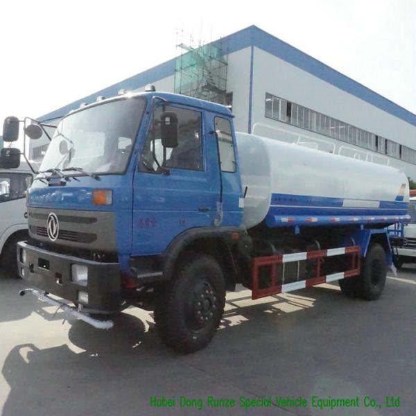 15000L Stainless Steel Potable Water Tank Truck With Water  Pump Sprinkler For  Water Delivery and Spray LHD/RHD