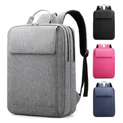 Unisex Nylon Business Backpacks School Laptop Bags Custom Logo Anti Theft