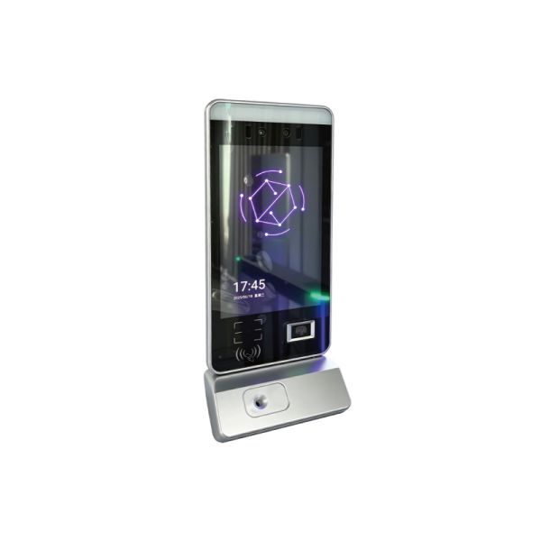 8 Inch Wall-mounted Face Recognition Access Control & Swing Turnstile, Card & Fingerprint All-in-One Attendance Machine System