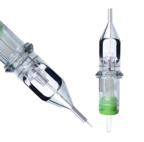 5 RL Round Liner Premium Professional Tattoo Needles Cartridge With Silicone Membrane And Stabilizer